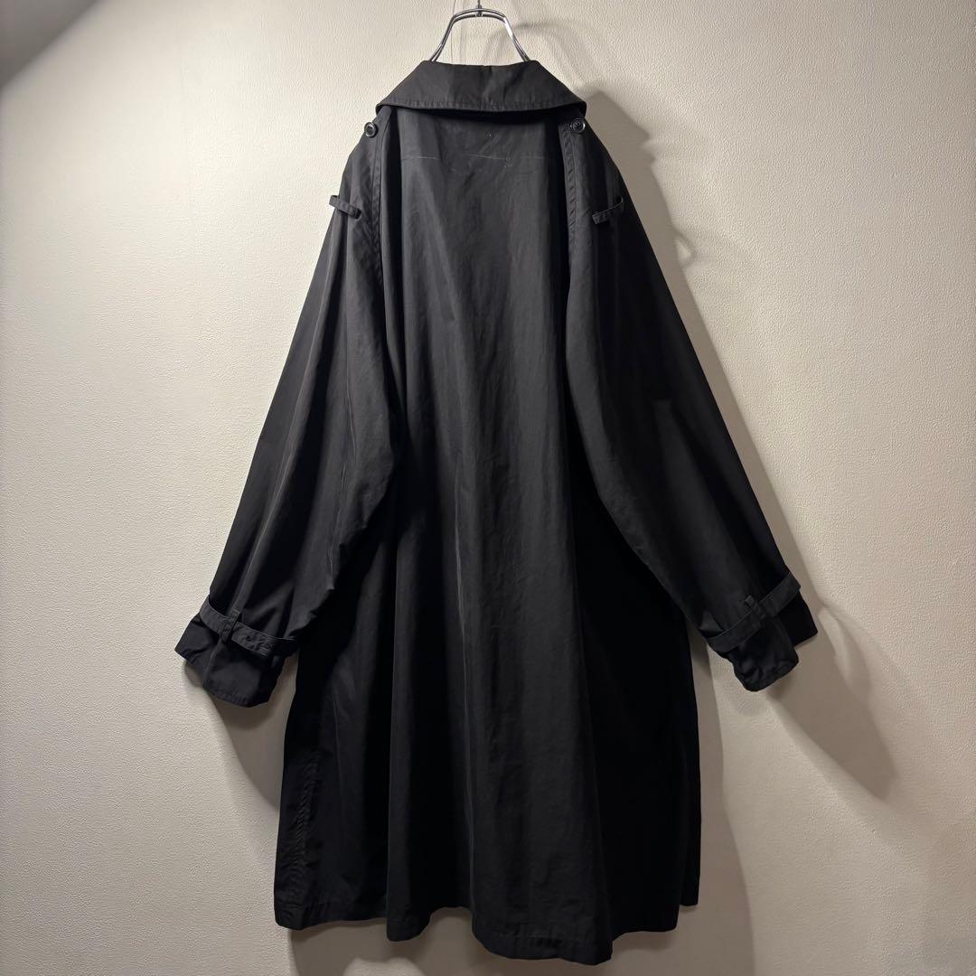 80's 90's vintage オーバーサイズ ダブル トレンチコート 軍隊