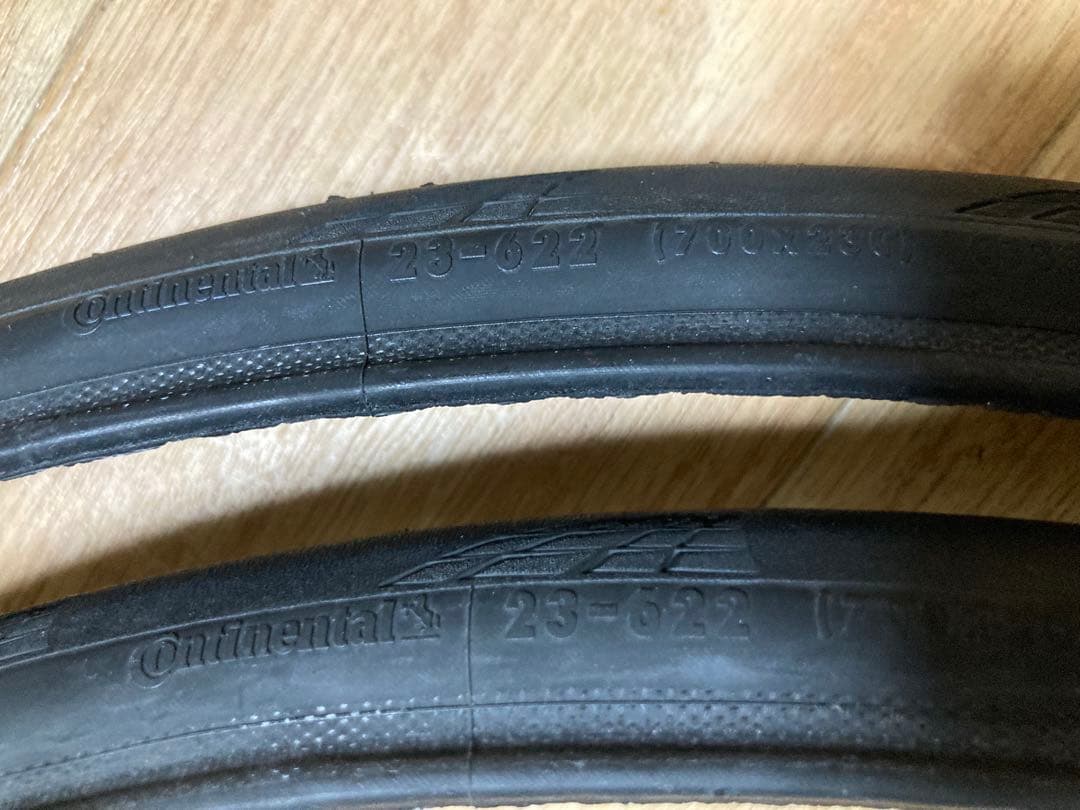 【新品同様】CONTINENTAL GP5000 700-23C 2本セット