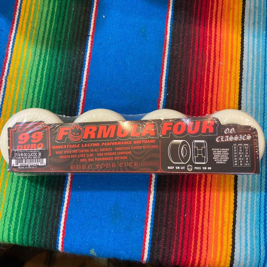 スケートボード SPITFIRE FORMULA FOUR 58mm 99D