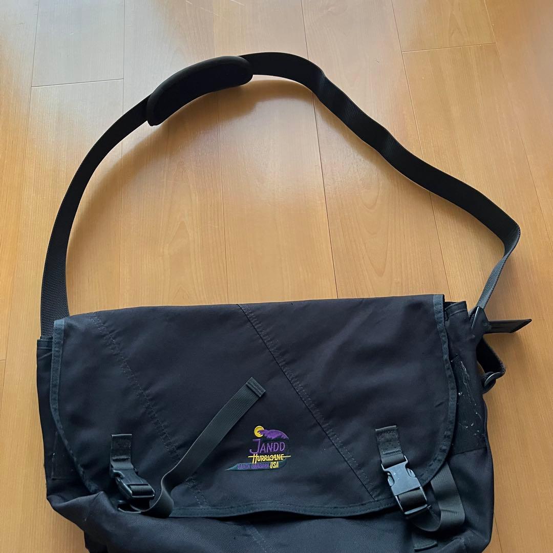 90s JANDD HURRICANE メッセンジャーバッグ ブラック usa