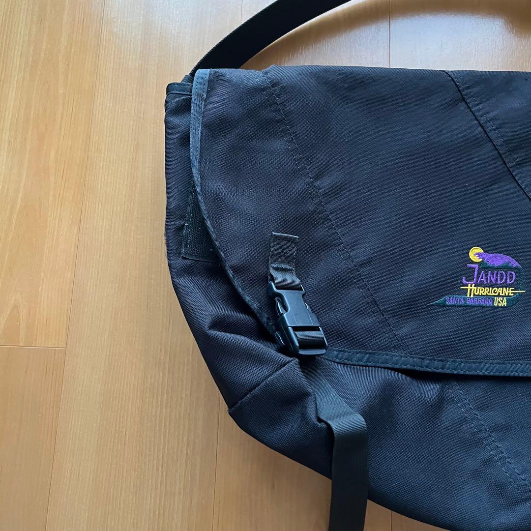 90s JANDD HURRICANE メッセンジャーバッグ ブラック usa