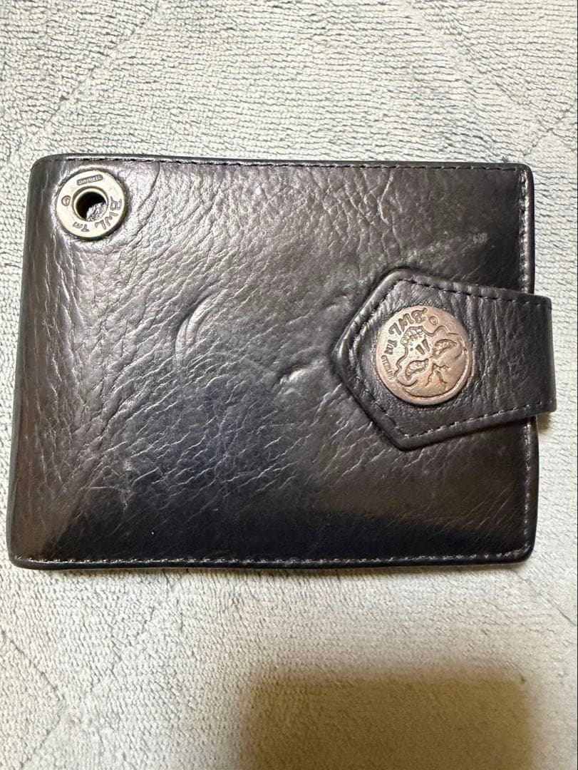 Bill Wall Leather レザーウォレット 状態良好品