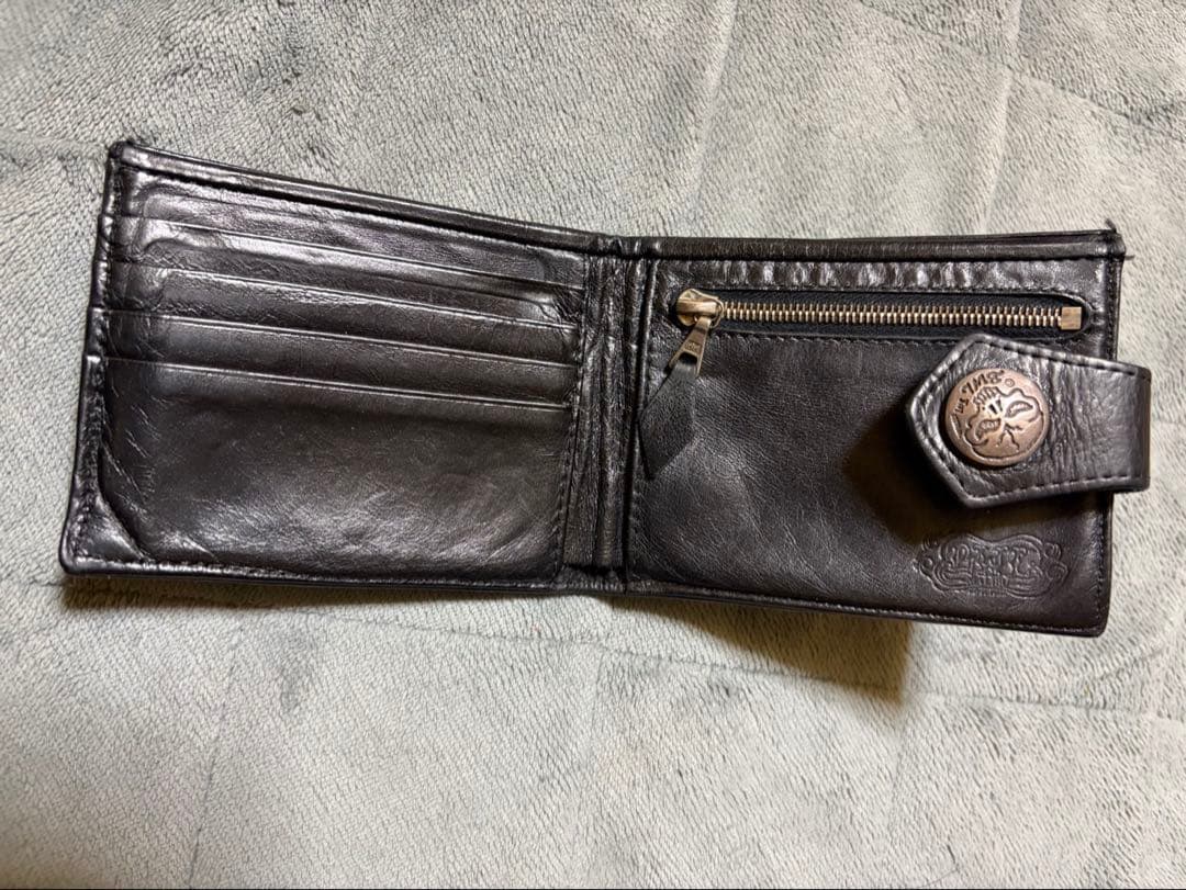 Bill Wall Leather レザーウォレット 状態良好品