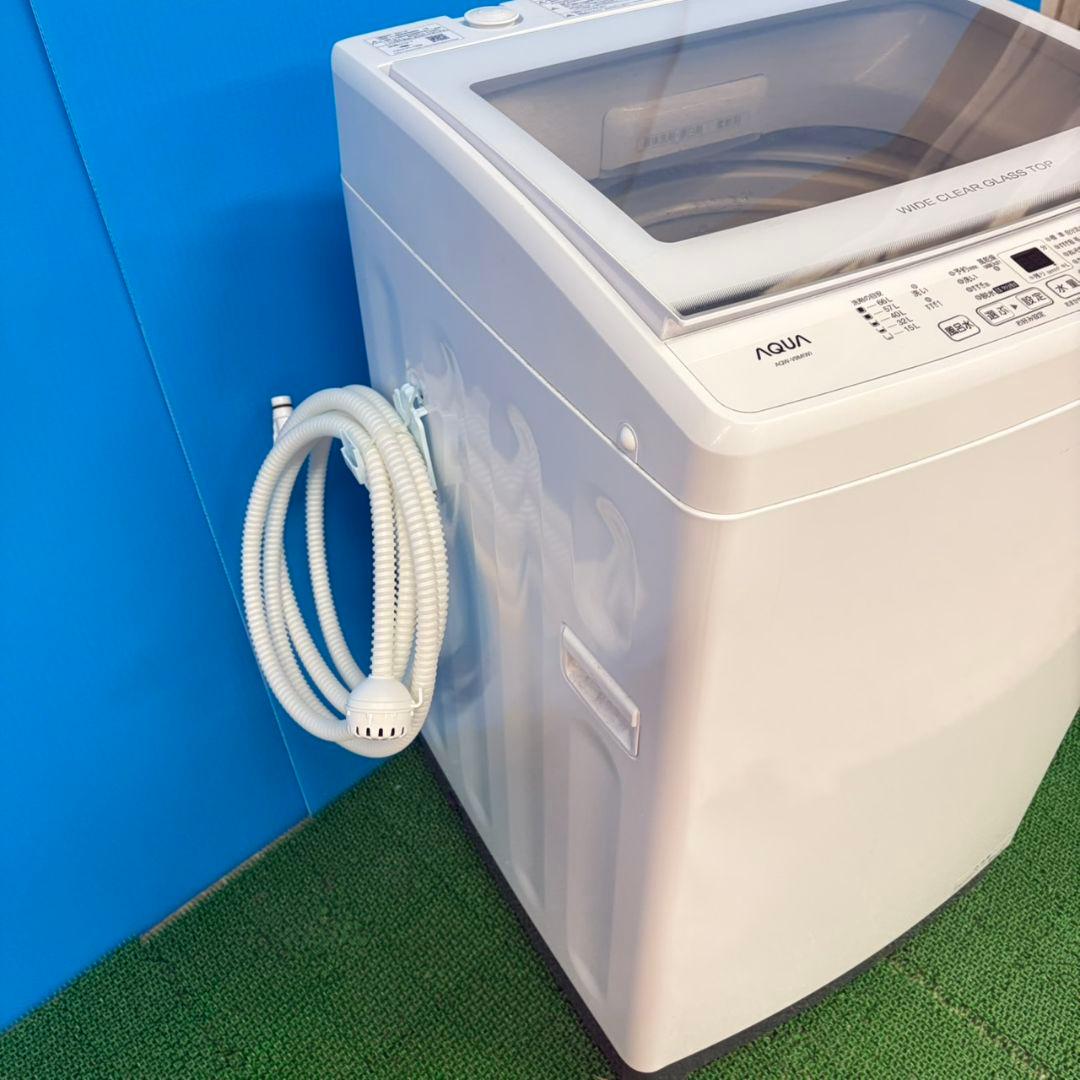 697 2021年製　洗濯機　9kg　大型　インバーター　一人暮らし　冷蔵庫も有