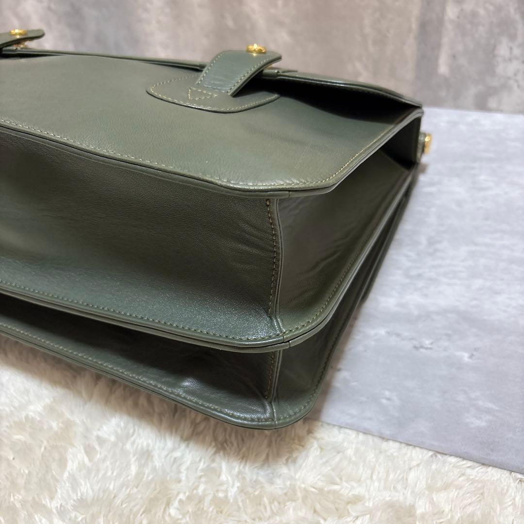 美品✨HUNTING WORLD 2way メッセンジャーバッグ オリーブ