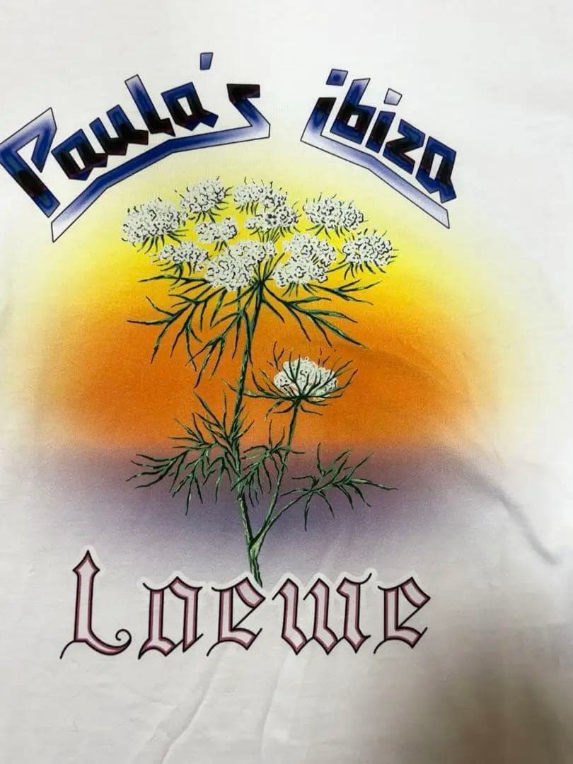 LOEWE Paula's Ibiza Fennel T-shirt ホワイト