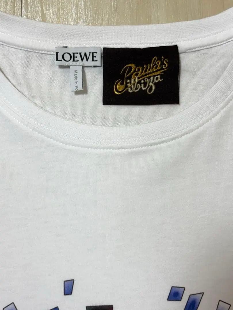 LOEWE Paula's Ibiza Fennel T-shirt ホワイト