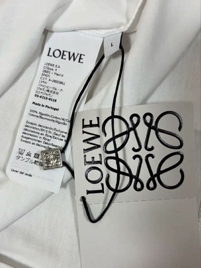 LOEWE Paula's Ibiza Fennel T-shirt ホワイト
