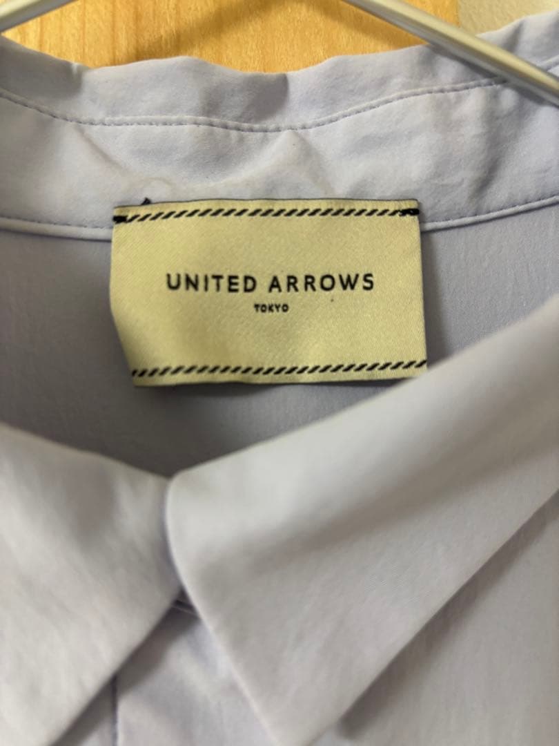 UNITED ARROWS ブルー 半袖　ペプラム