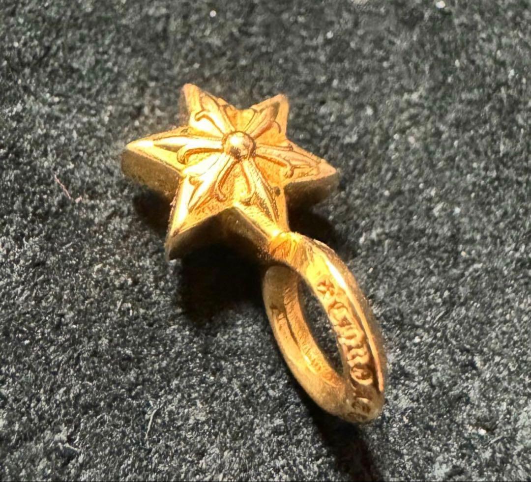 CHROME HEARTS 22K STACK STAR V2 スターチャーム