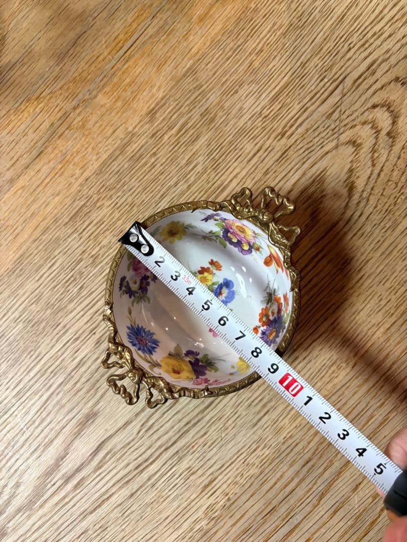 Haffke 花柄陶器ボウル