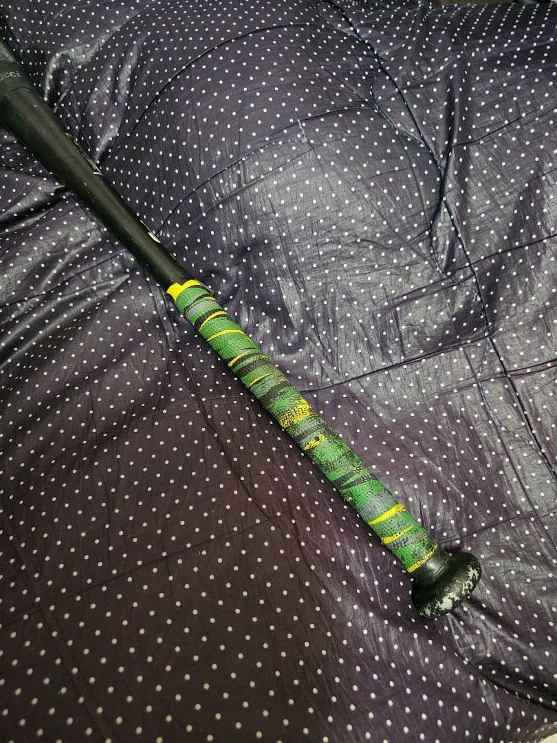 マルチ ワニクラッシャー軟式野球バット 緑ワニ 84cm 720g ケース付