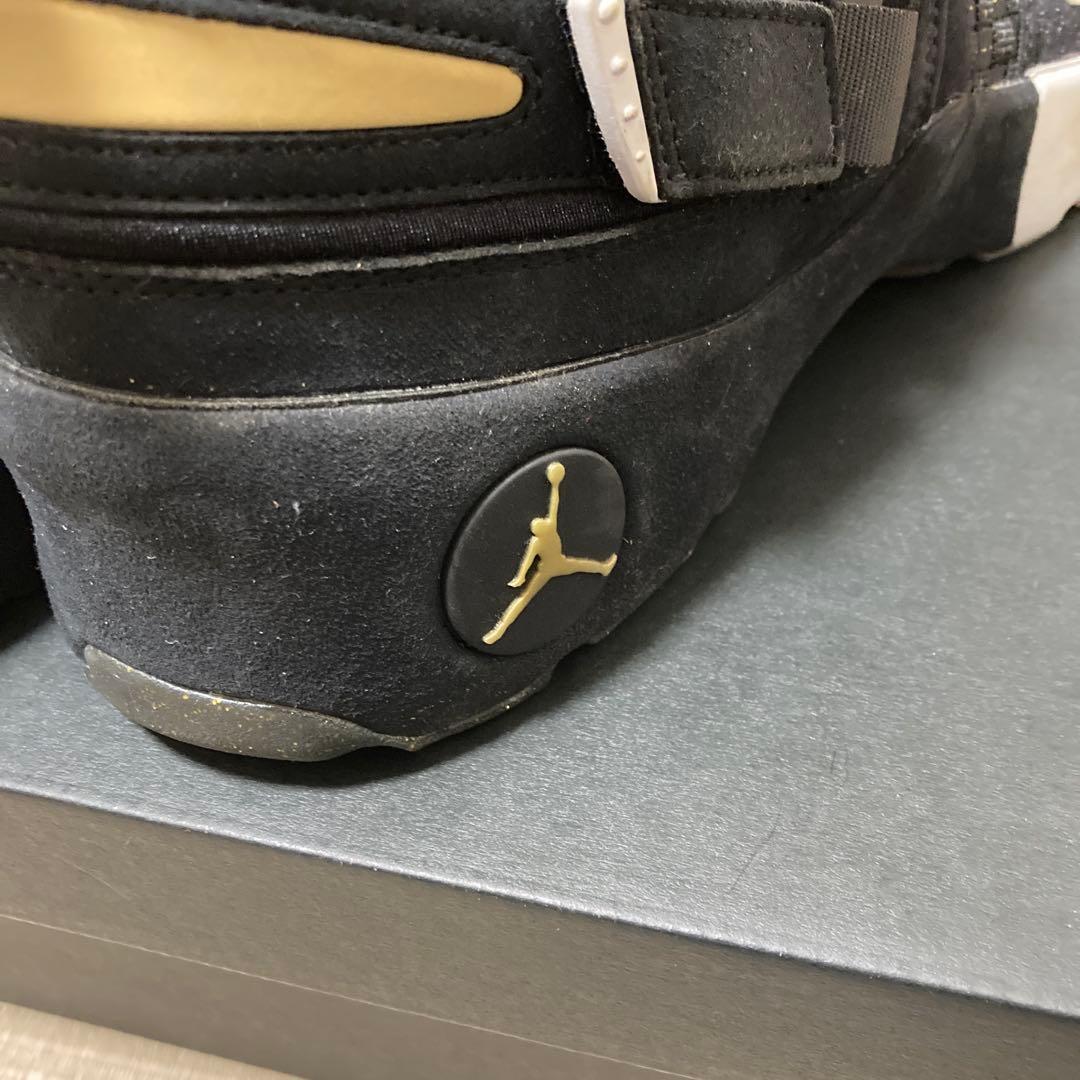 ナイキ ジョーダン トランナー LX BHM ブラックホワイトメタリックゴールド