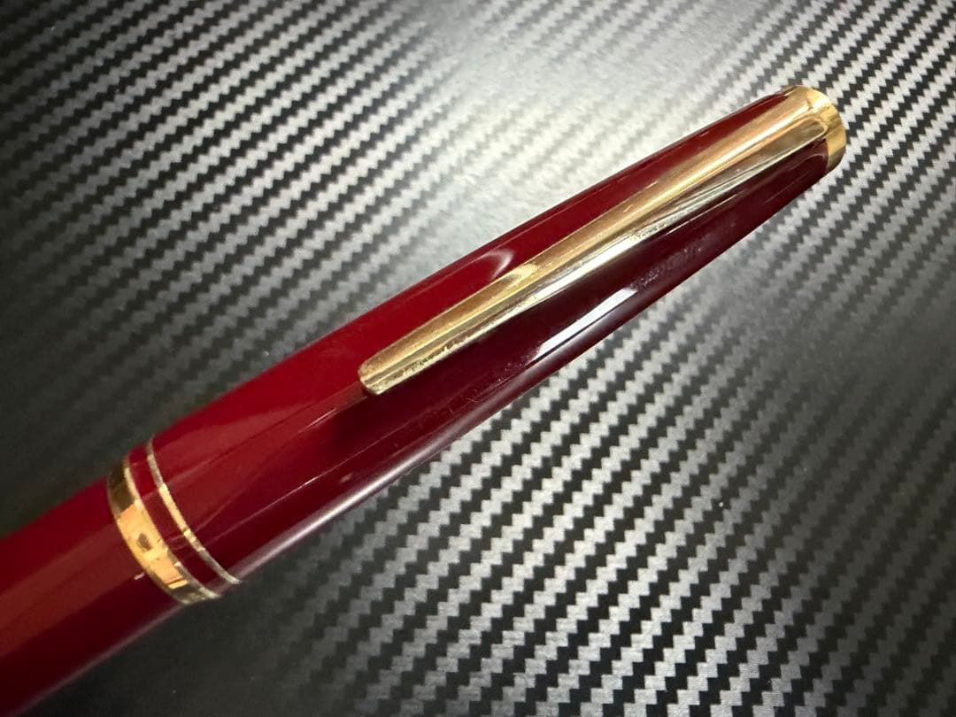 極美品 モンブラン No.221 ボルドー EF 極細字 万年筆