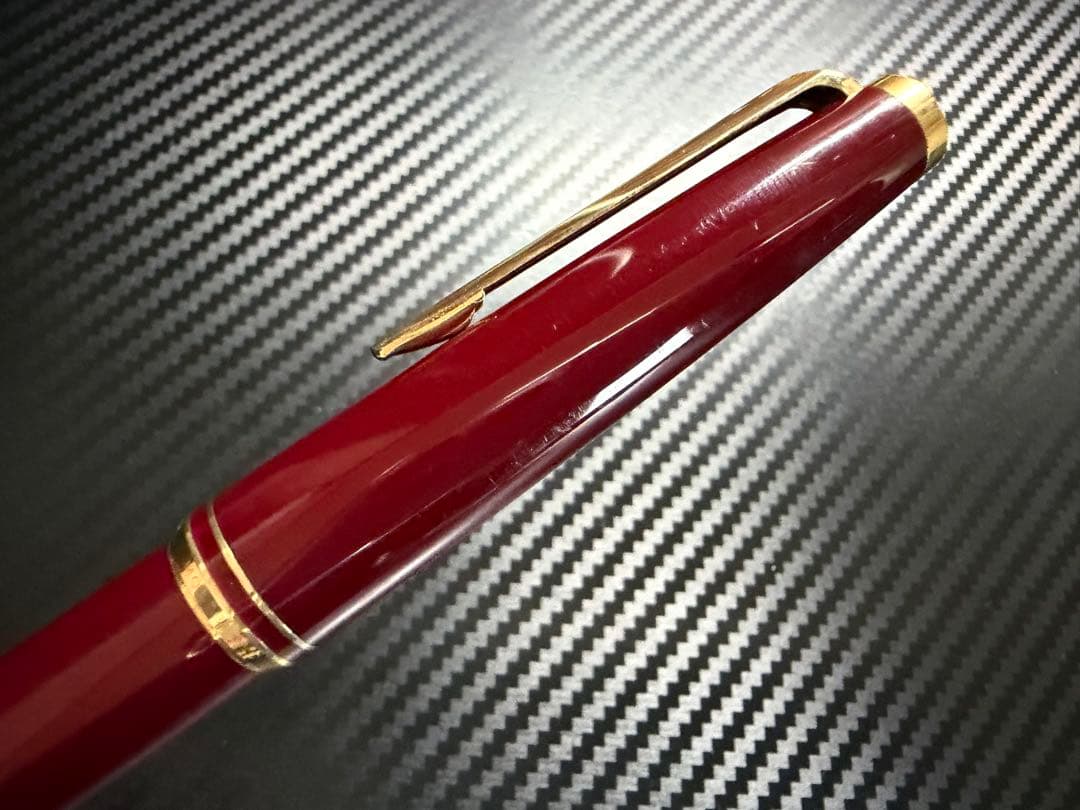 極美品 モンブラン No.221 ボルドー EF 極細字 万年筆