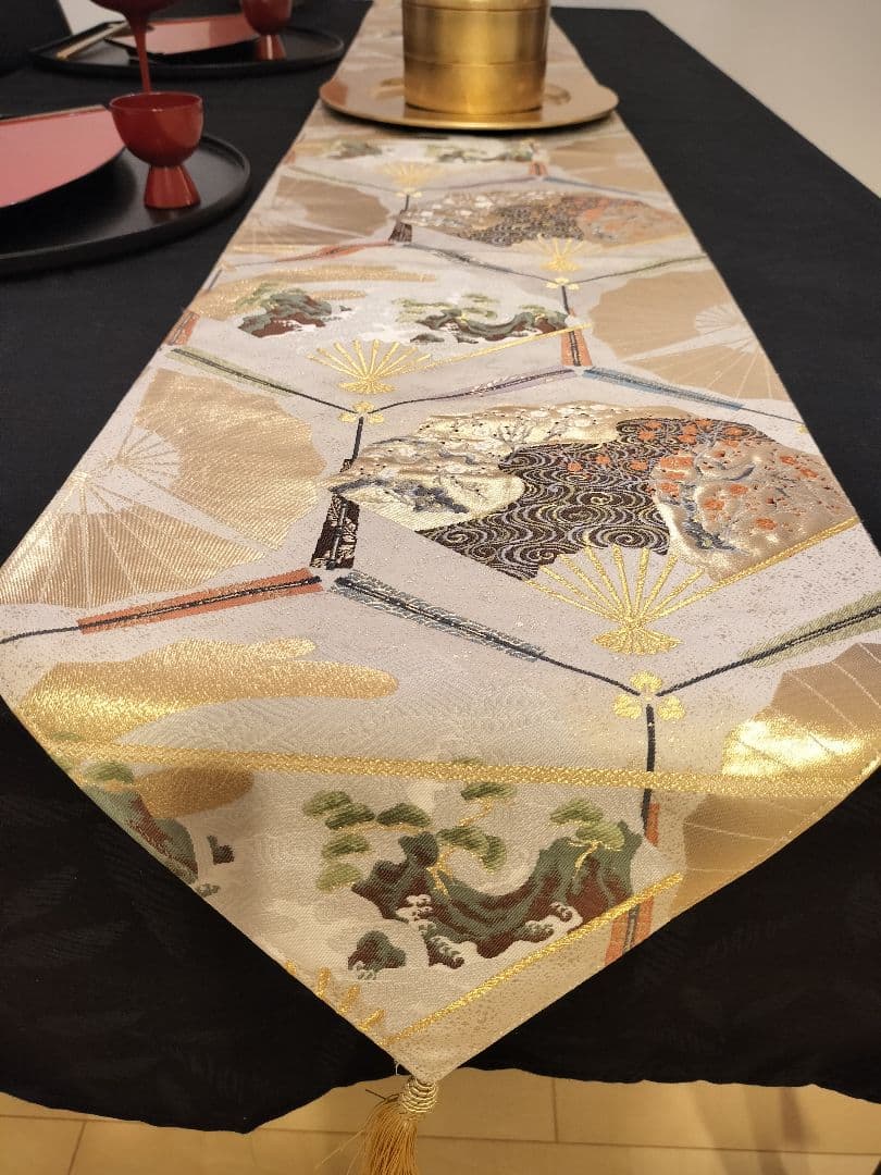 A938高級‼️逸品‼️ひな祭り‼️扇子‼️2m3cm