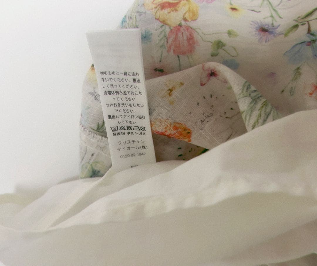 baby Dior 花柄 スモッキング ワンピース チュニック 12