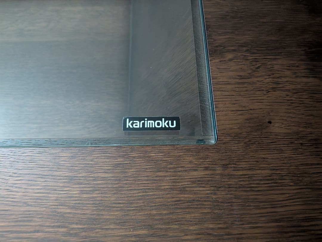 カリモク ガラス天板 センターテーブル　ＴＵ４７６０