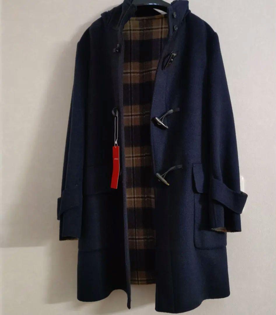 【新品タグ付き】アマカ　AMACA ウールリバー　ダッフルコート　sanyo
