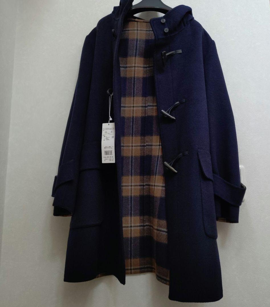 【新品タグ付き】アマカ　AMACA ウールリバー　ダッフルコート　sanyo