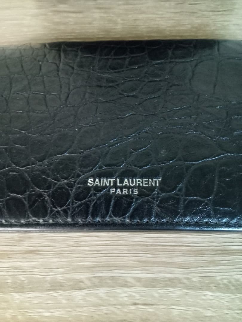 値下げ正規品✨️SAINT LAURENT PARIS✨️ 長財布　箱、保証書付