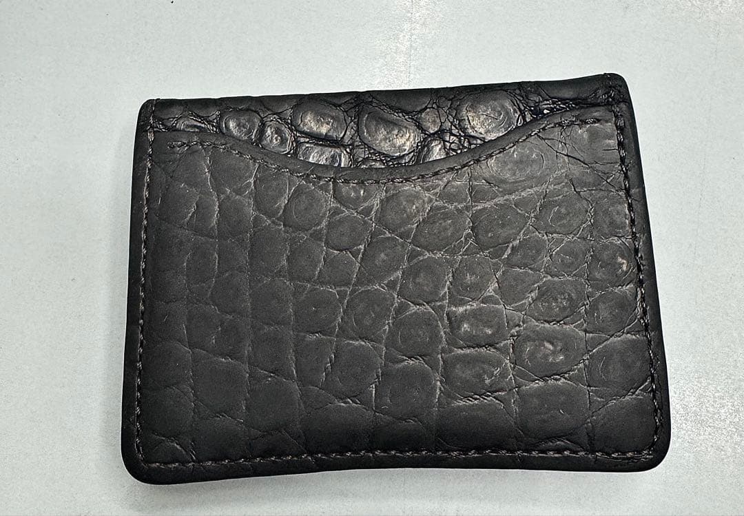 WILDSWANS ワイルドスワンズ クロコタング　ブラック
