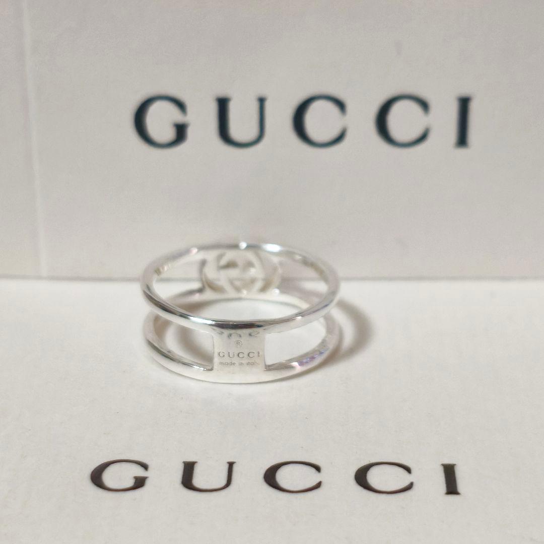【美品】GUCCI グッチ インターロッキング リング 指輪 7号