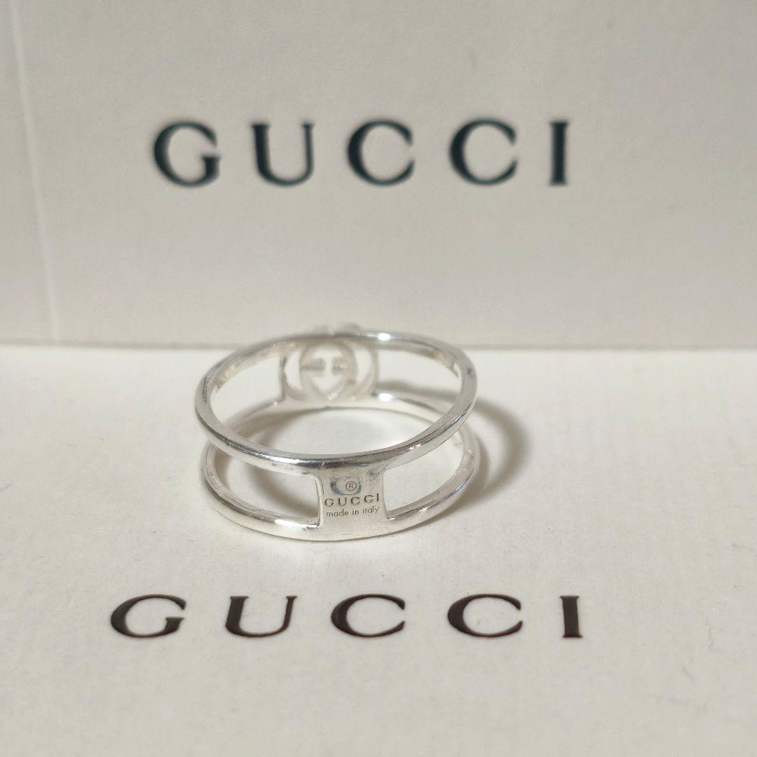 【美品】GUCCI グッチ インターロッキング リング 指輪 7号