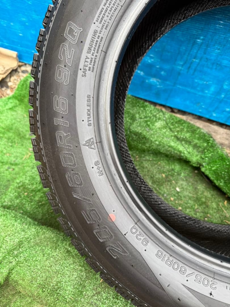 ナンカン　ICE ACTIVA スタッドレス 205/60R16 24年製2本