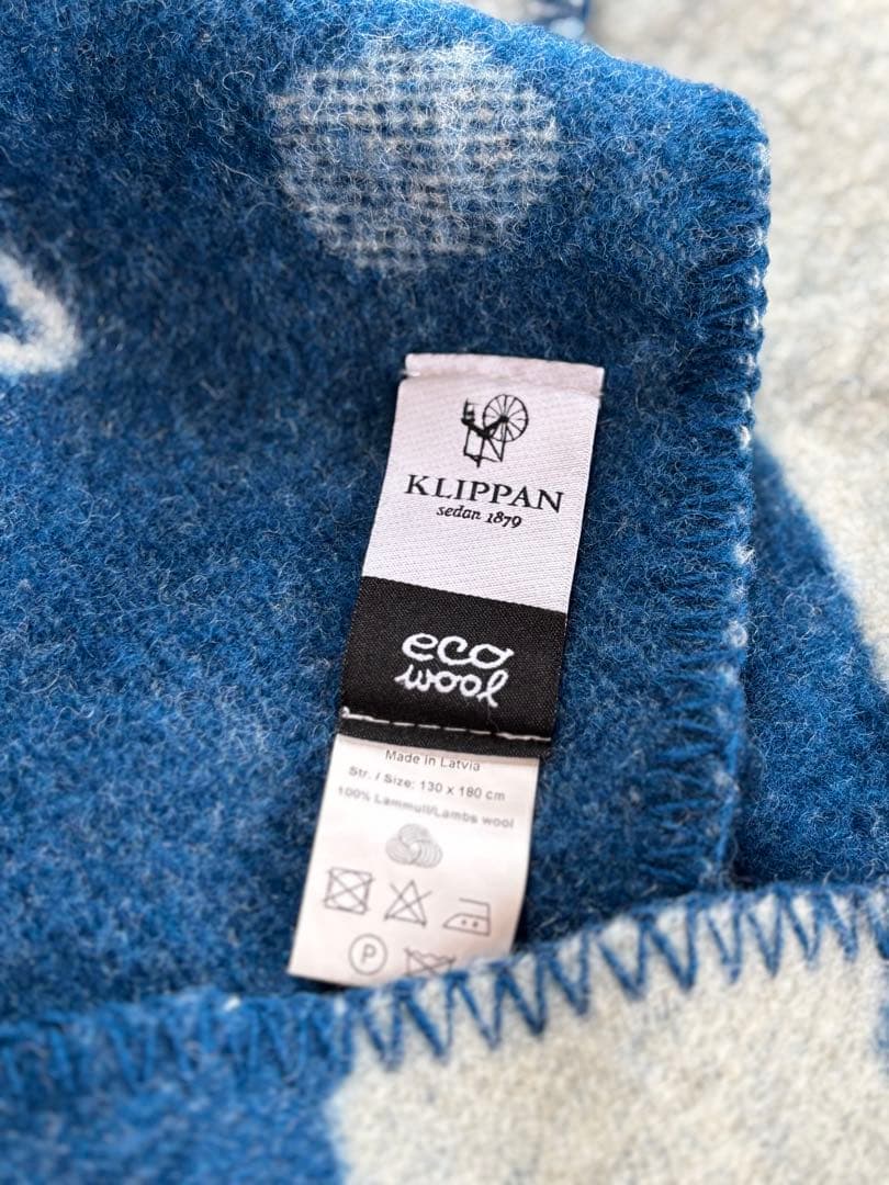 KLIPPAN ウールブランケット
