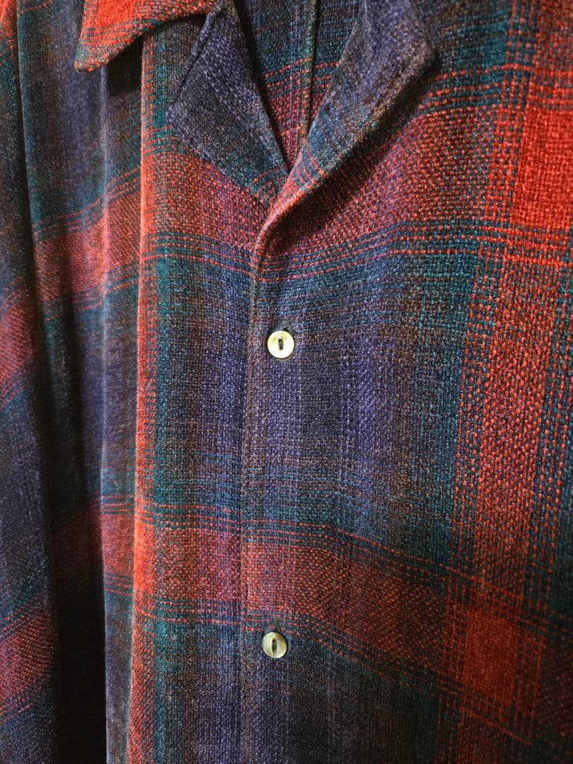 シャリーフ MOLE CHECK DOLMAN SHIRTS