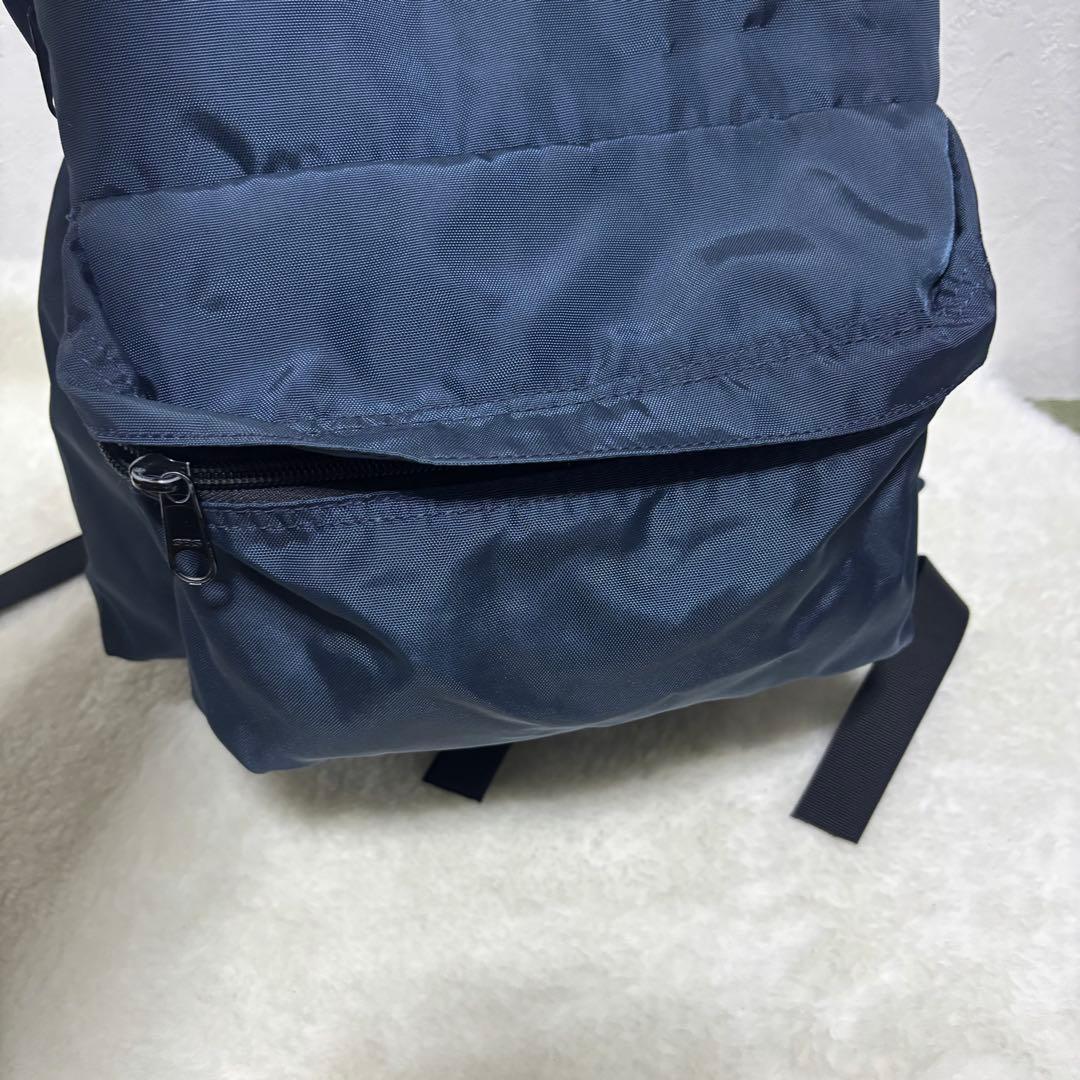 希少　エルベシャプリエ　978N デイパック　リュック　ナイロン　ネイビー