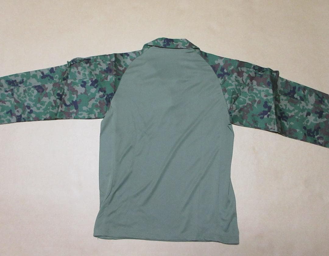 Ｌサイズ陸上自衛隊迷彩のコンバットシャツ（官給品スタイルレプリカ）