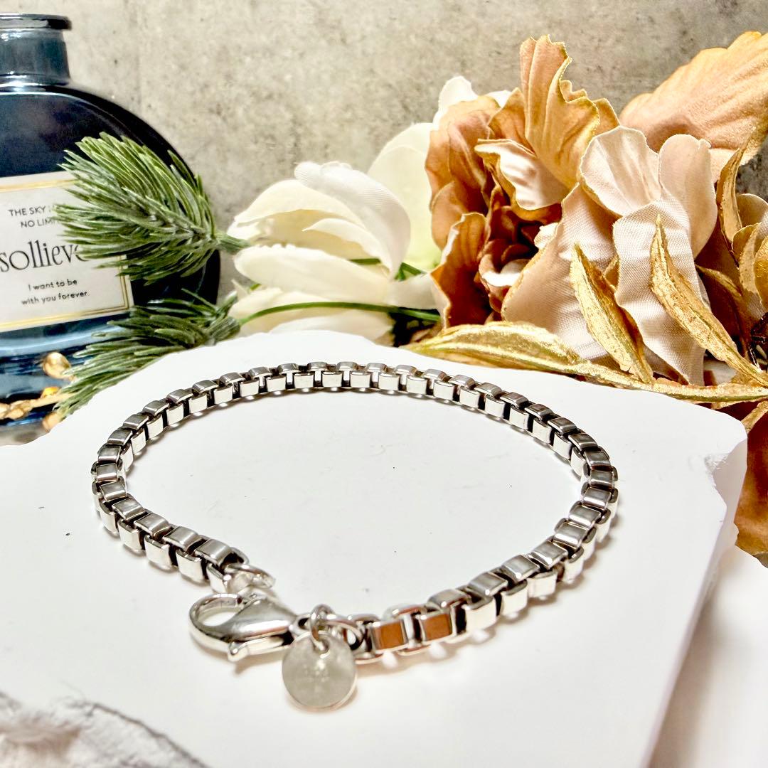 Tiffany&Co. ティファニー ベネチアン シルバー ブレスレット 925