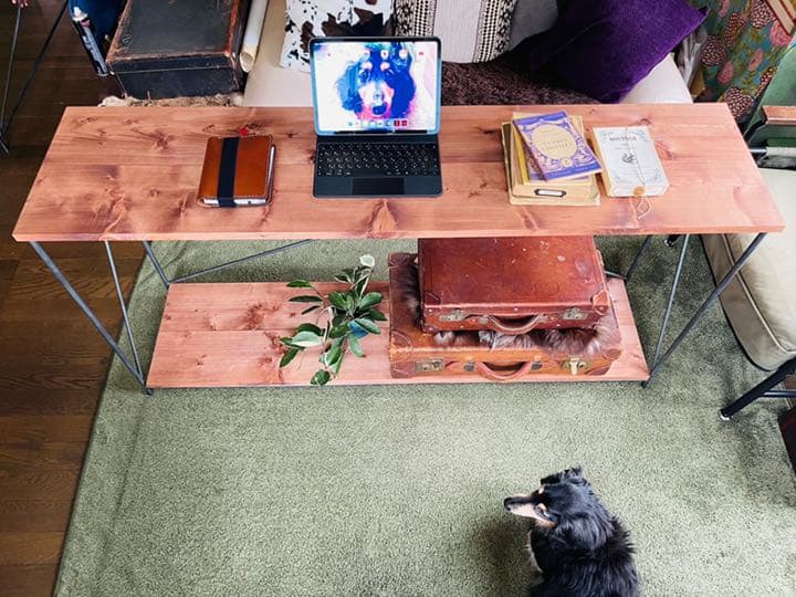 アイアン家具　カウンターラック　シェルフ  男前　無骨　オーダーメイド　モダン
