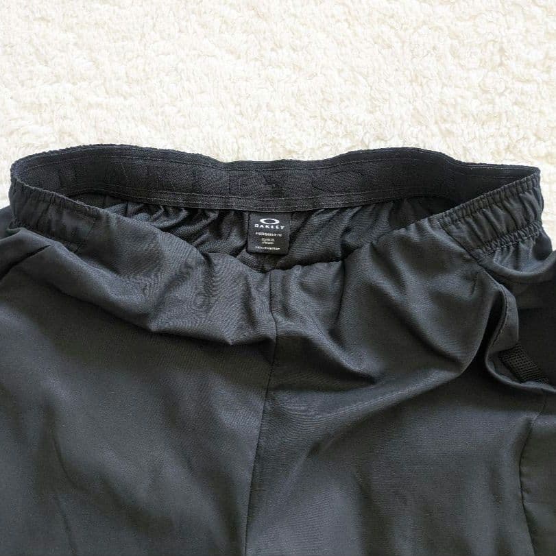 OAKLEY　大きめ トレーニングパンツウーブンパンツ ブラック　2XL
