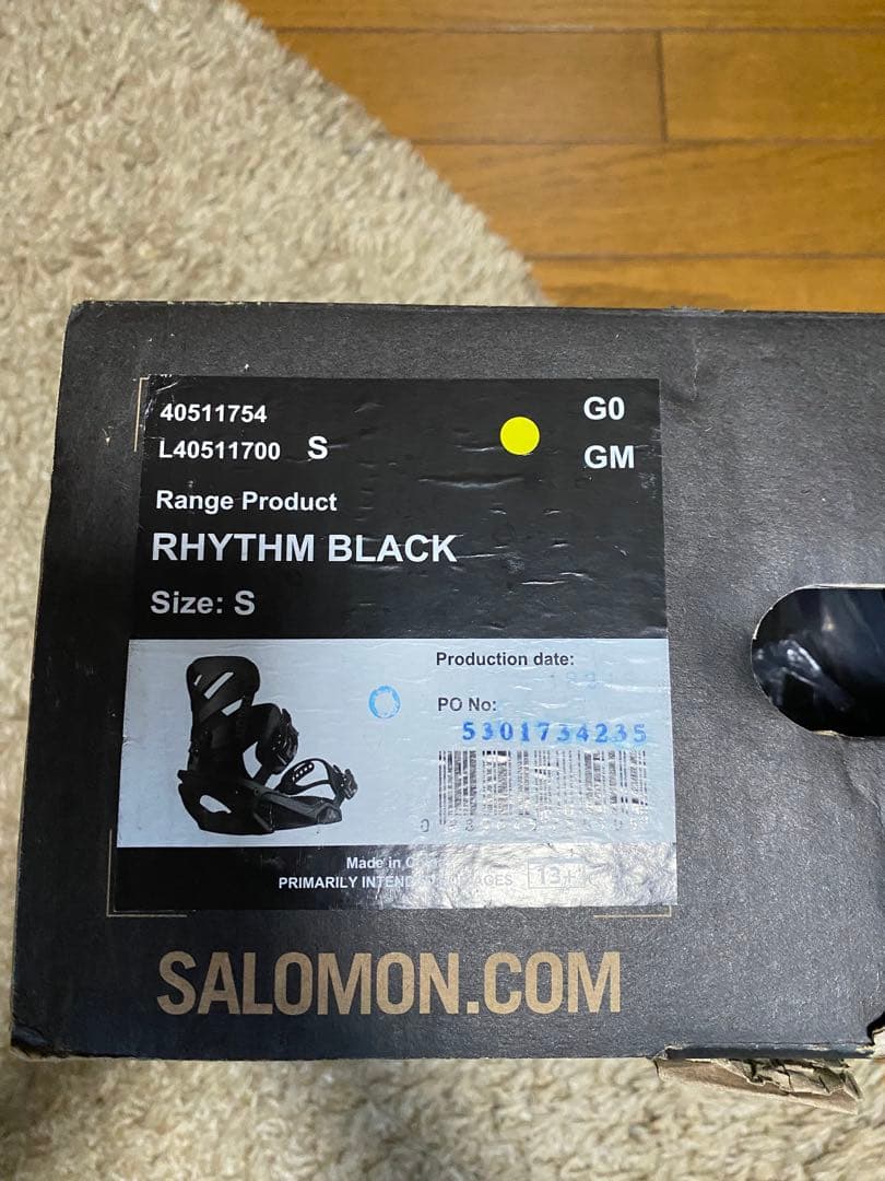 SALOMON RHYTHM ビンディング　S 超美品！