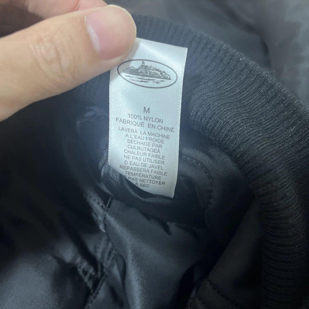 ジャケット・アウター CORTEIZ Logo Bomber Down Noir Jacket