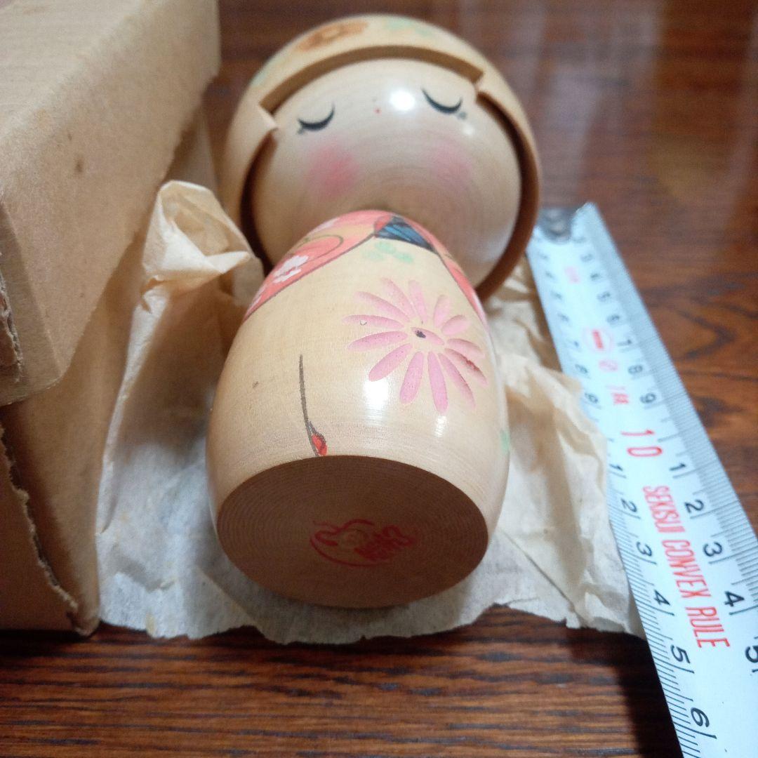 新品 こけし 6体セット 宮下はじめ 卯三郎 又五郎 子雲 竹大 木製 和紙