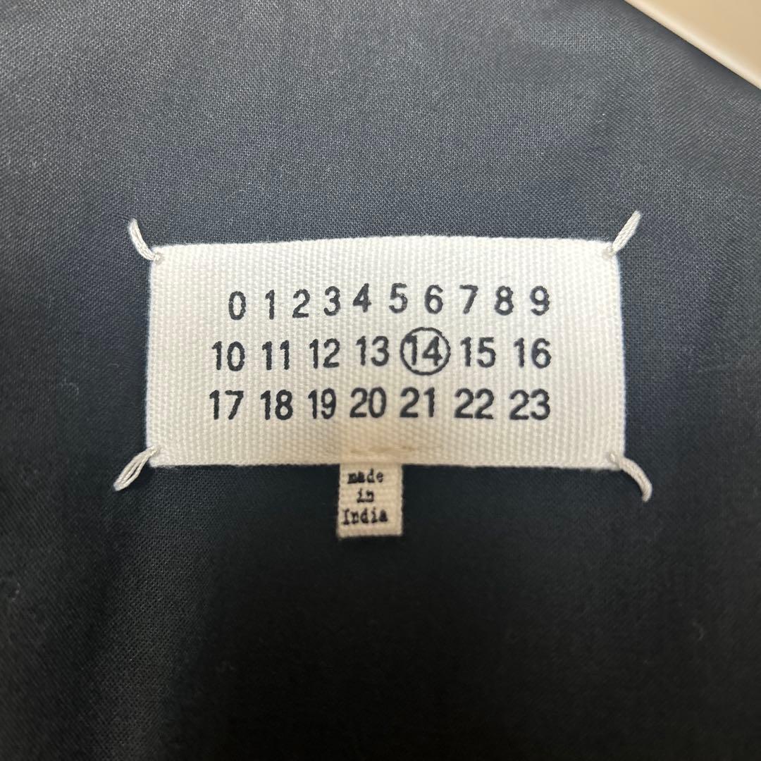 メゾンマルジェラ　シングルライダースジャケット