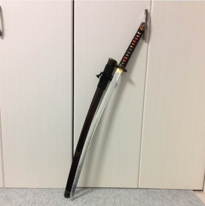 未使用、飾り物、錆なし、模造刀、目立った傷なし、2018年以降購入