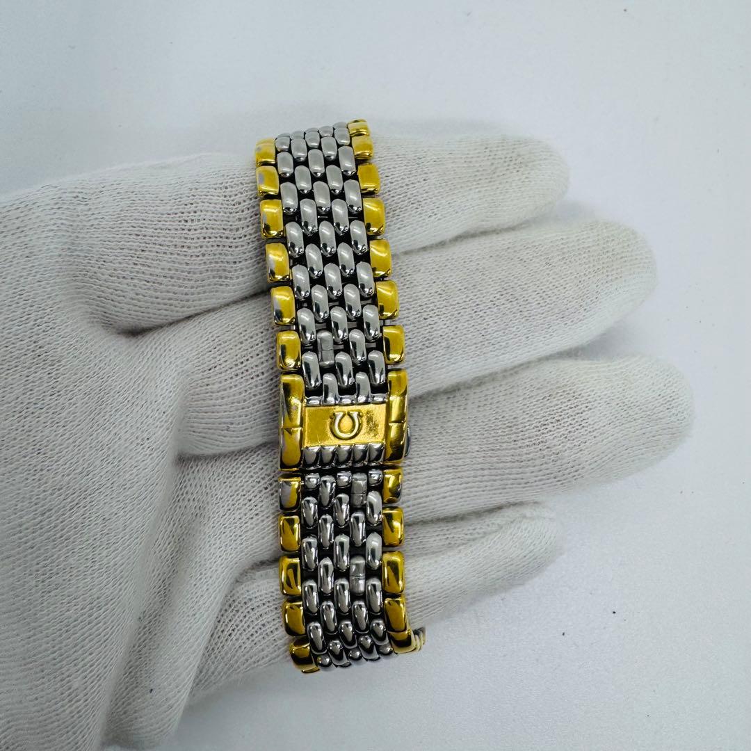 ✨OMEGA✨オメガ✨デイト✨ホワイト文字盤✨コンビ✨クォーツ✨腕時計✨