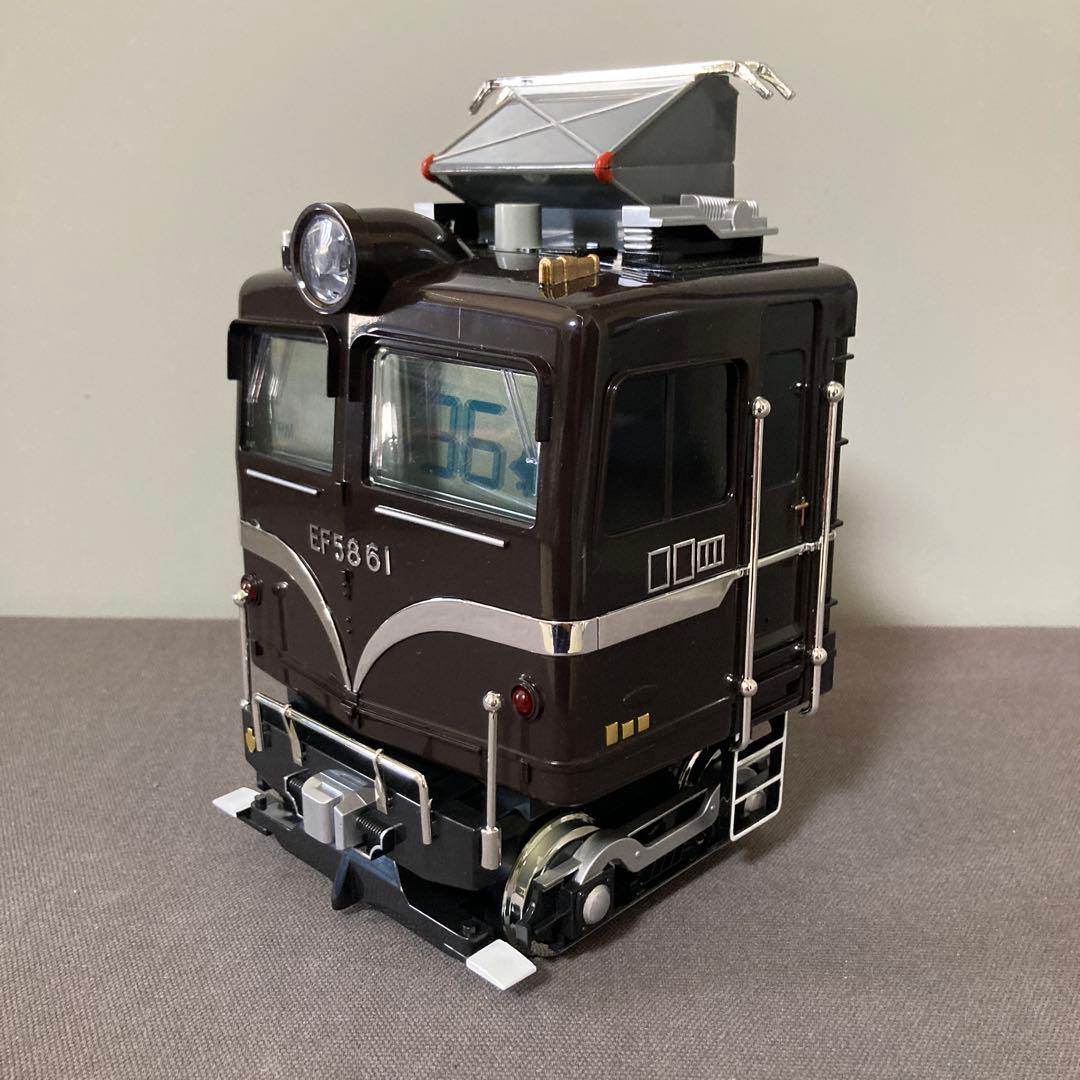 (鉄道EF目覚まし時計）TOMYTEC EF5861 目覚まし時計　コレクター