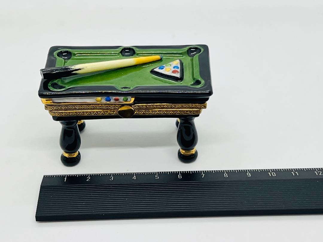 ワケアリ　リモージュボックス　ビリヤードテーブル