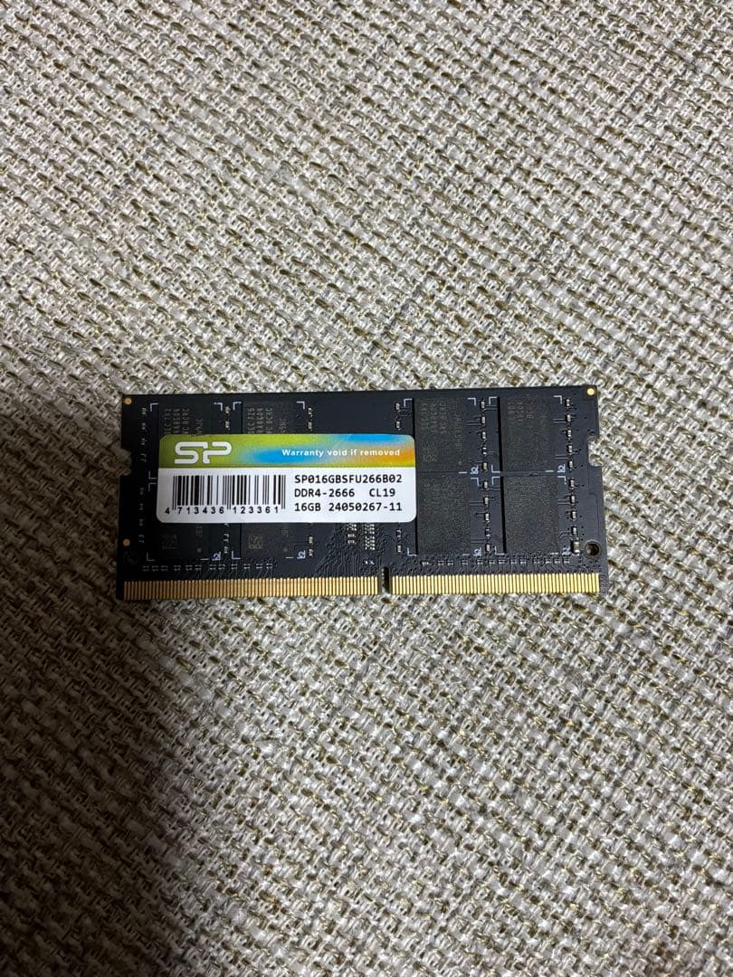 v*s様 DDR4 16GB ノート用メモリー