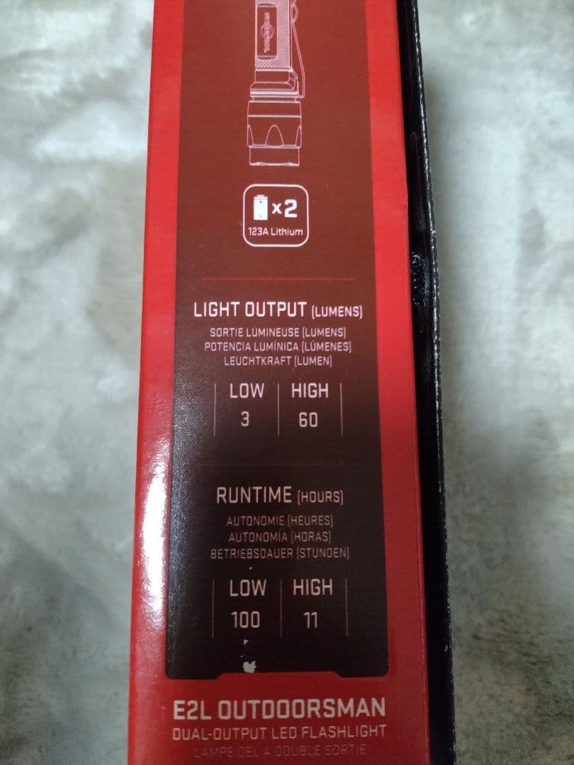 Surefire E2L OUTDOORSMAN 新品