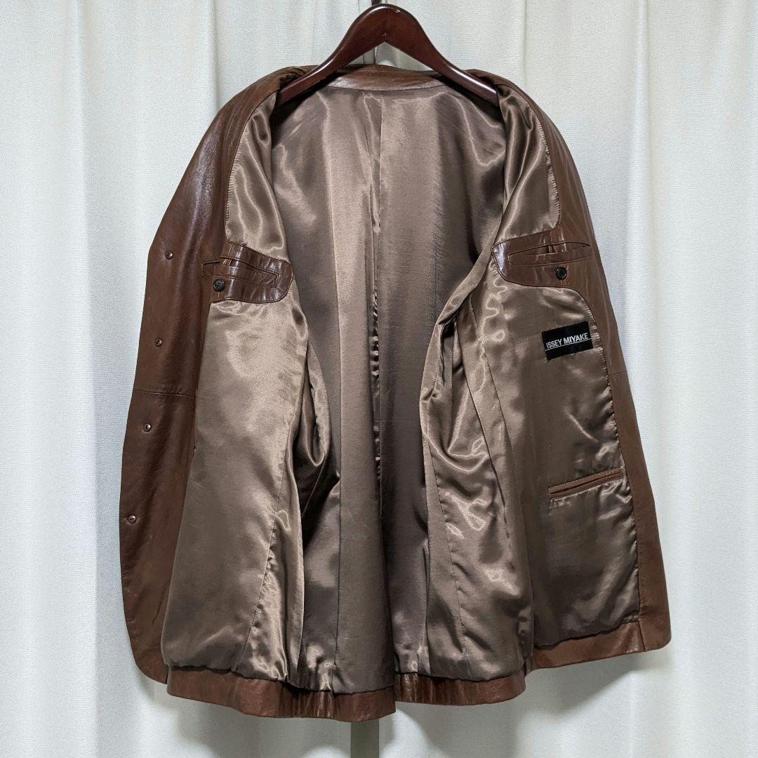 ジャケット・アウター FW1992 ISSEY MIYAKE Leather Jacket