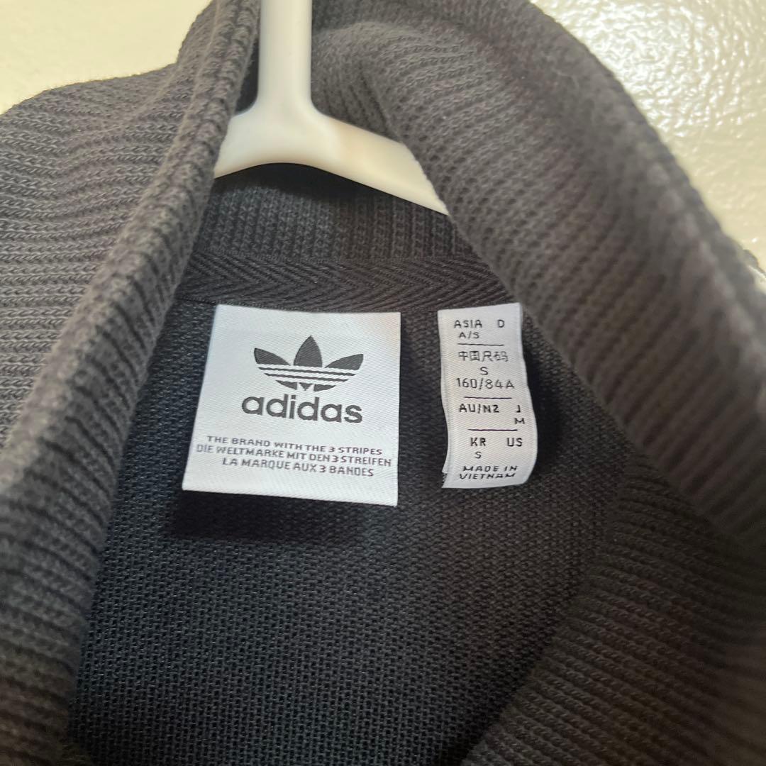 【JYN】adidas リブ編みジャージ andスカートブラック