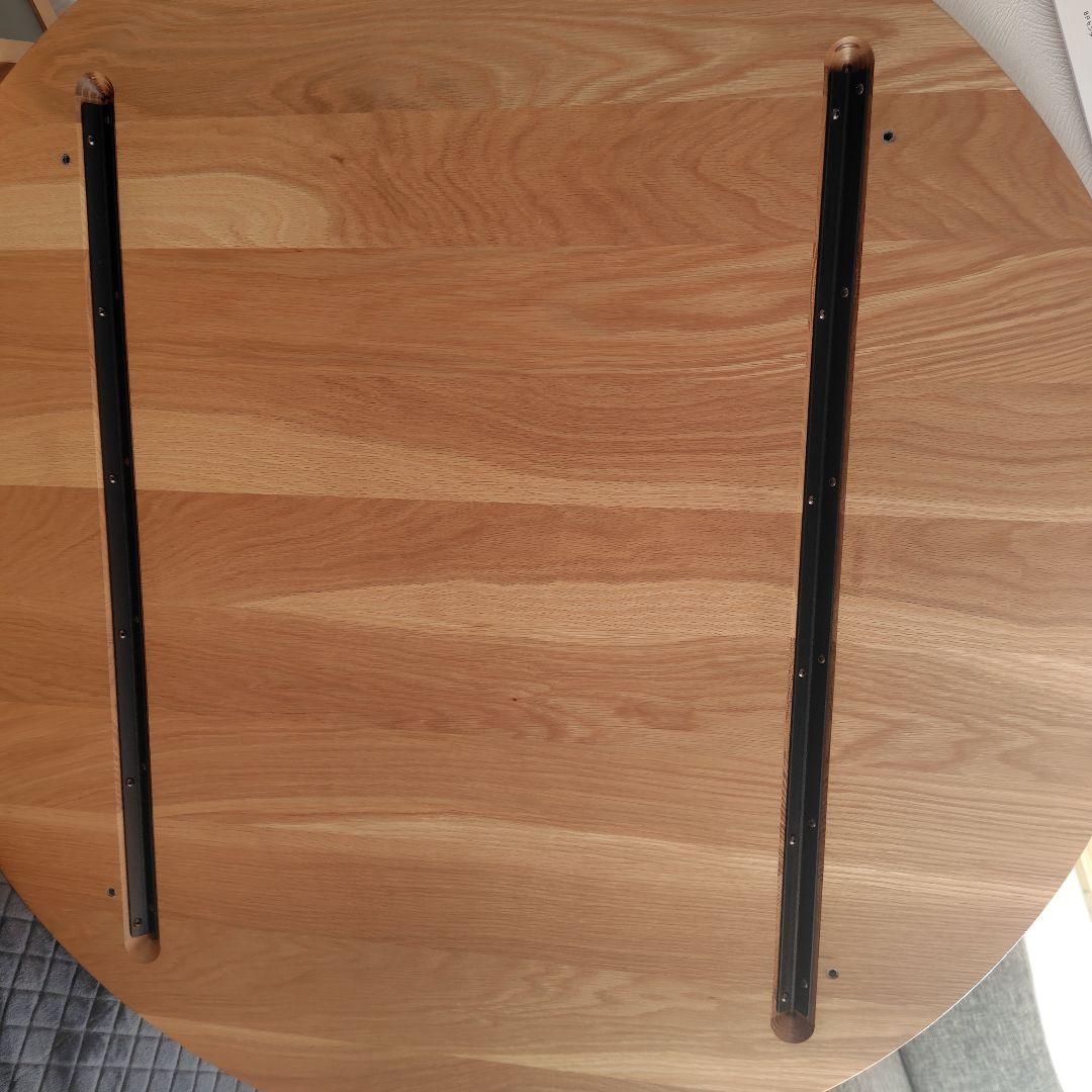 レグナテック リーヴス オーク ラウンド 円 無垢天板 こたつ 座卓 φ1100