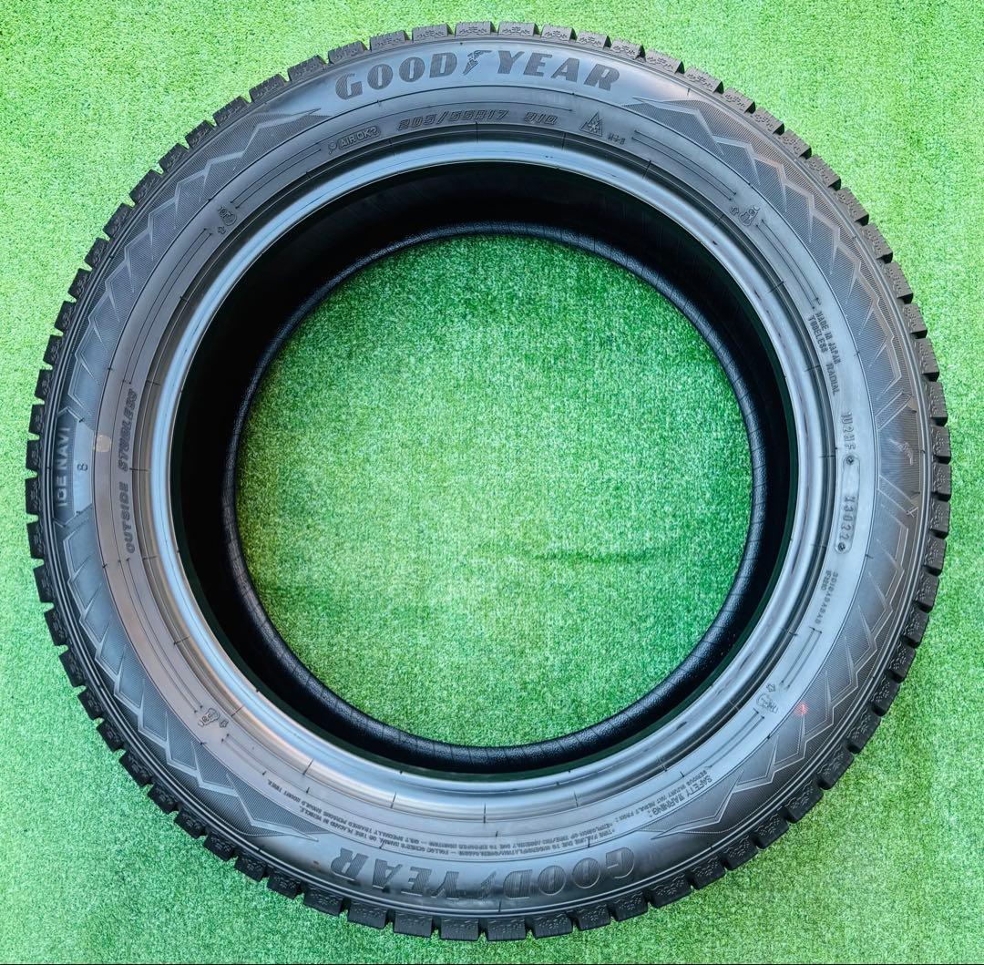 GOOD YEAR スタッドレス205/55R17 2022年製 9~9.5分山